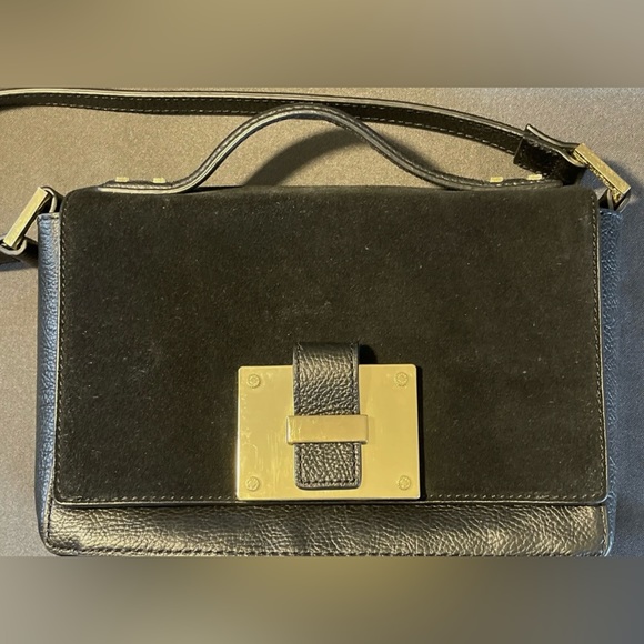 India Hicks The Lady P Bag Crossbody Purse Black Leather Bag Designer